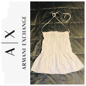 Cute Armani Exchange Halter Tie Top